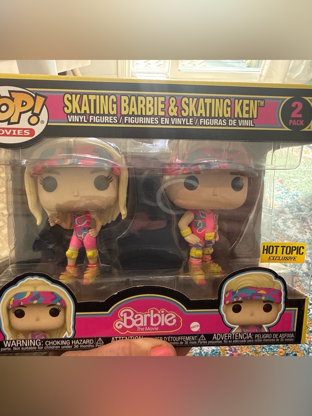 ✨ Funko POP! Movies – Skating Barbie & Skating Ken 2-Pack ✨